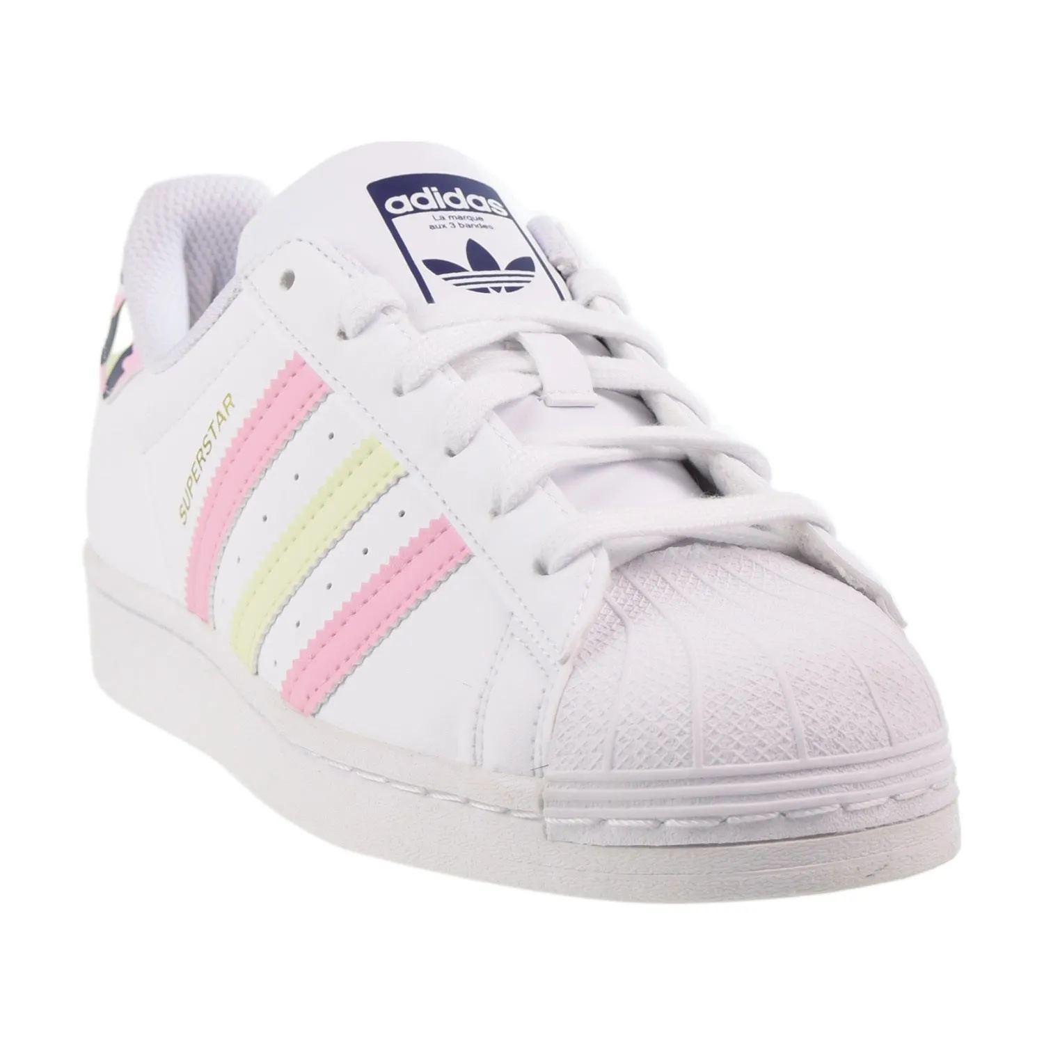Adidas Superstar Big Kids' Shoes Cloud White-Floral