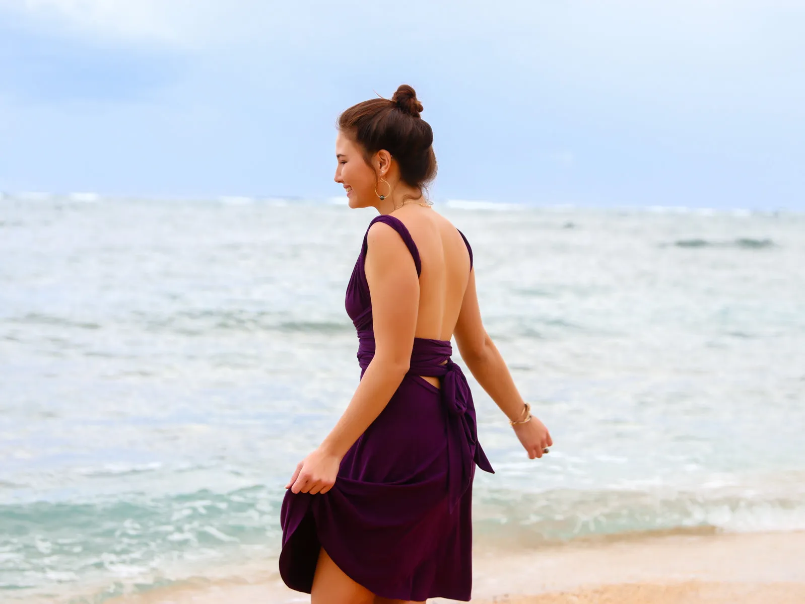 Bamboo Twist and Wrap Dress
