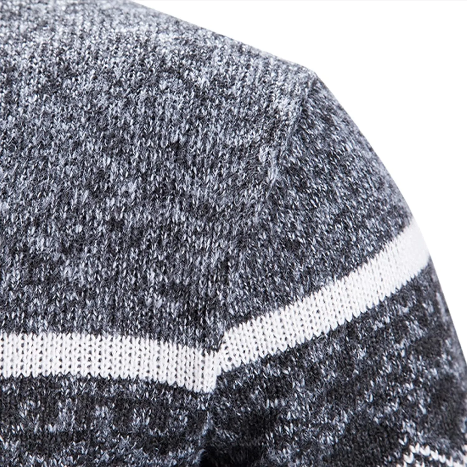 BIFUTON Mens Cardigan Sweater,Men's Soft Cardigan Sweater Graphic Knitted Outerwear Fall Winter Stand Collar Work Thick Coats