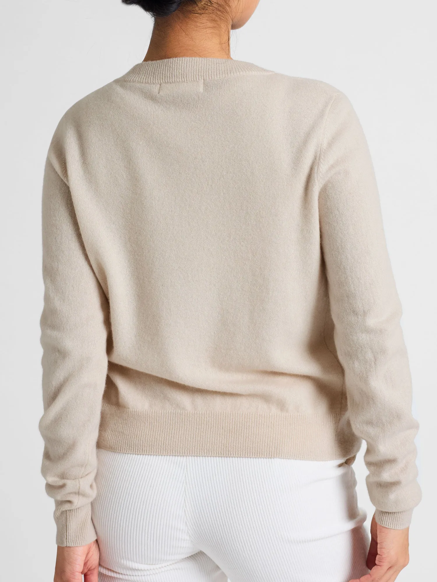 Cashmere cardigan "Ingrid" - cream