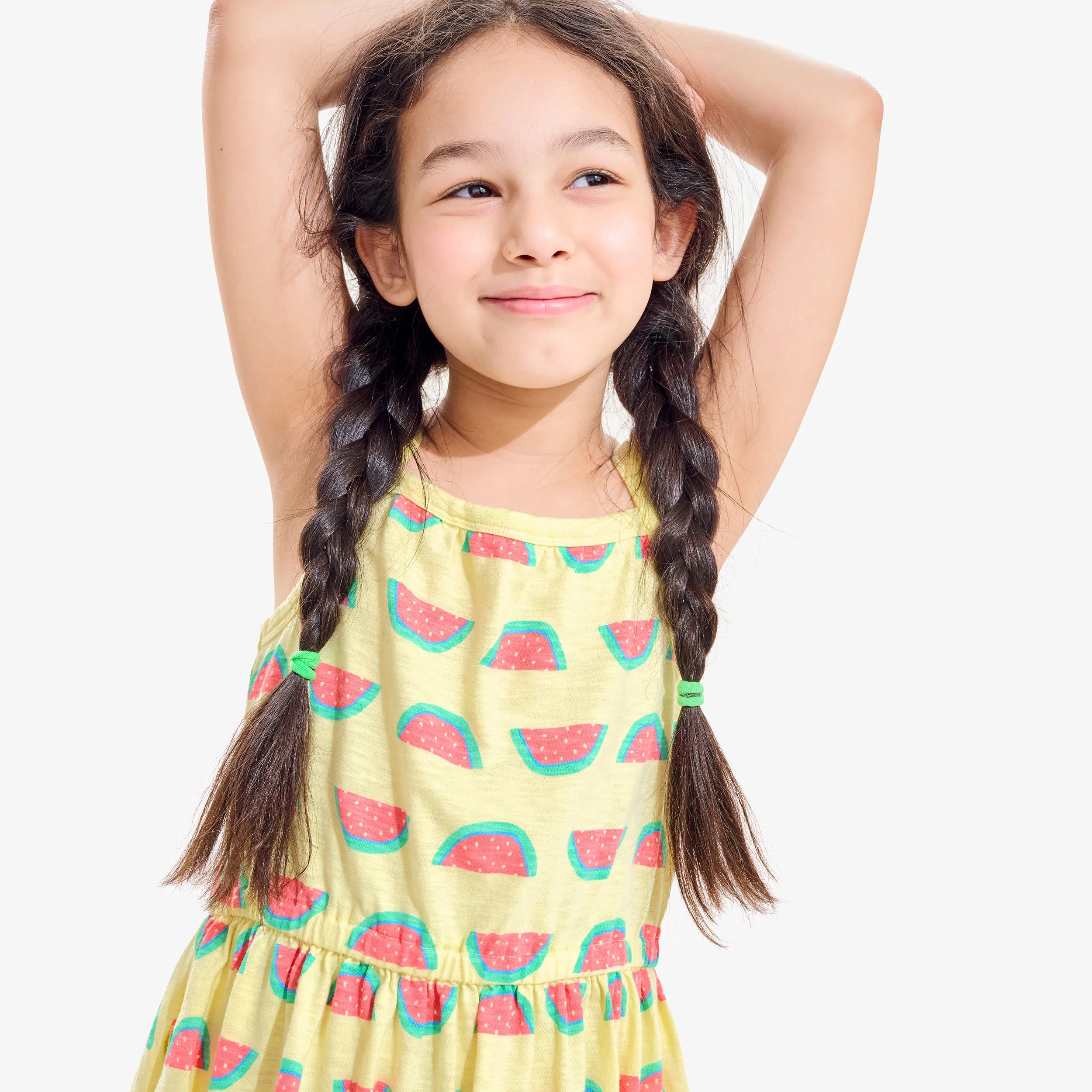 Clearance kids tank sundress in watermelons