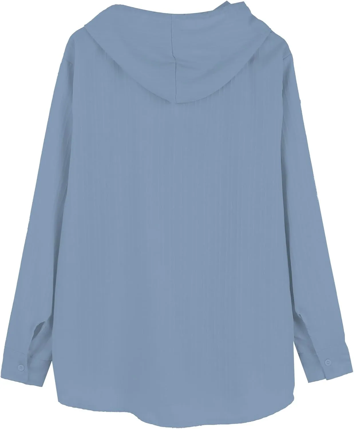 Cotton Linen Hoodies for Men Casual Long Sleeve Lightweight Breathable Button Down Hooded Sweatshirts Beach Yoga Tops