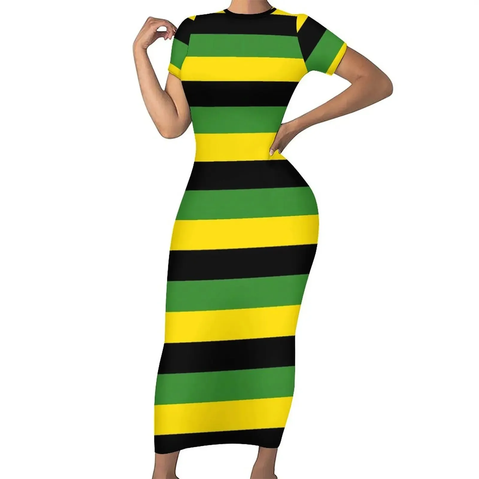 Cute Jamaican Flag Dress
