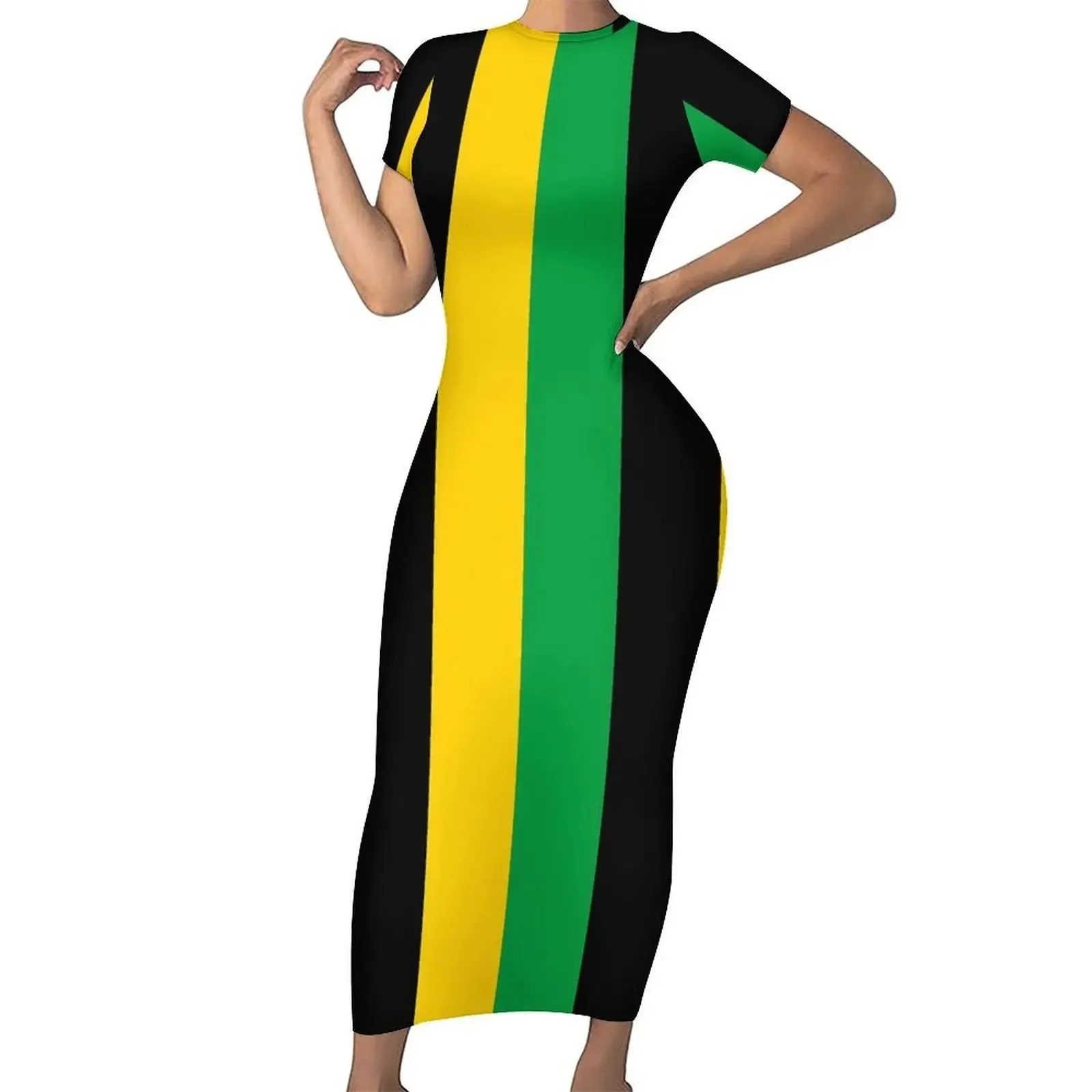 Cute Jamaican Flag Dress