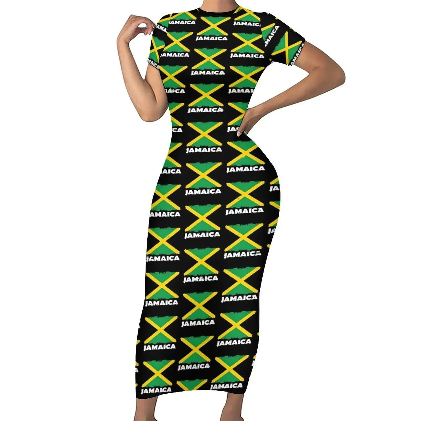 Cute Jamaican Flag Dress