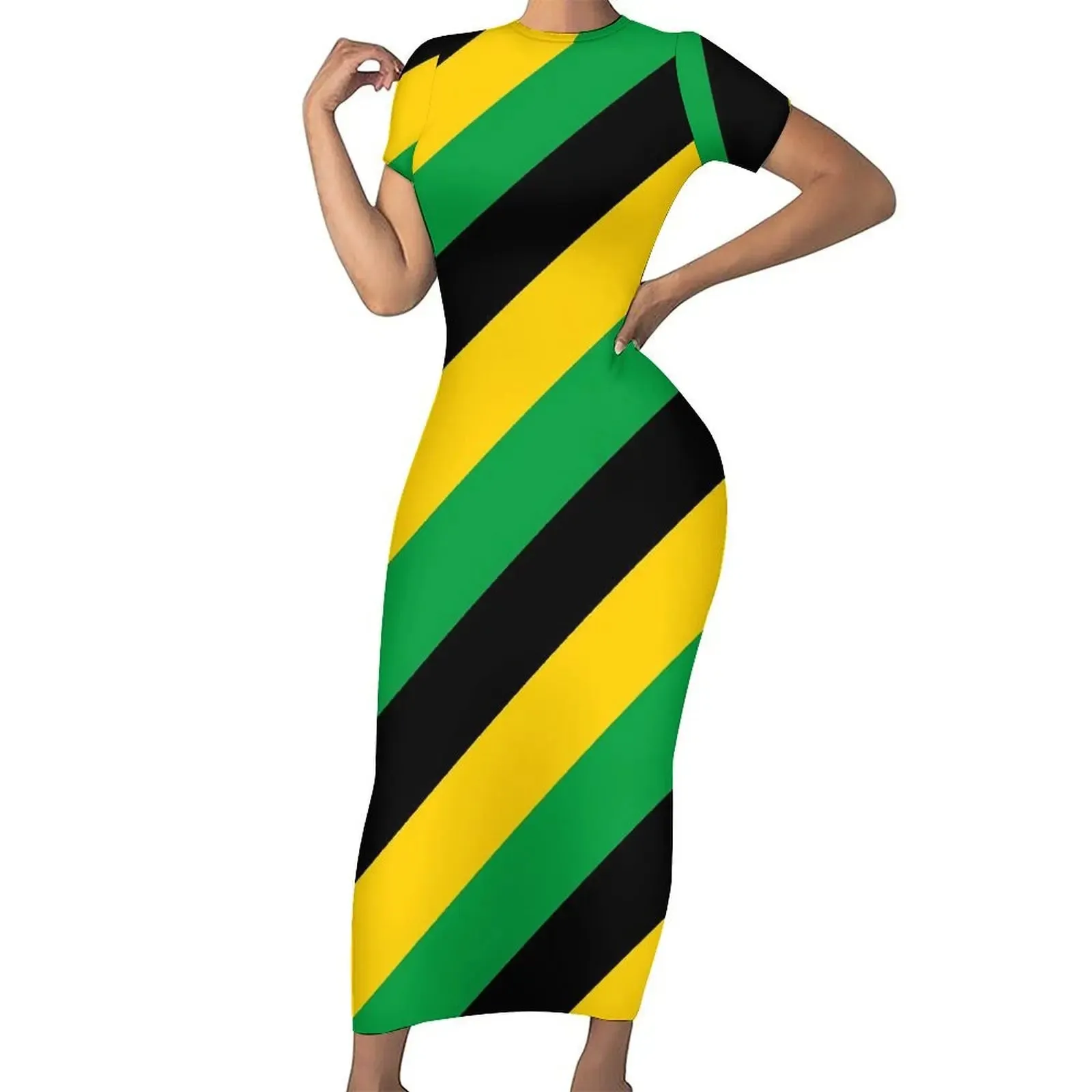 Cute Jamaican Flag Dress