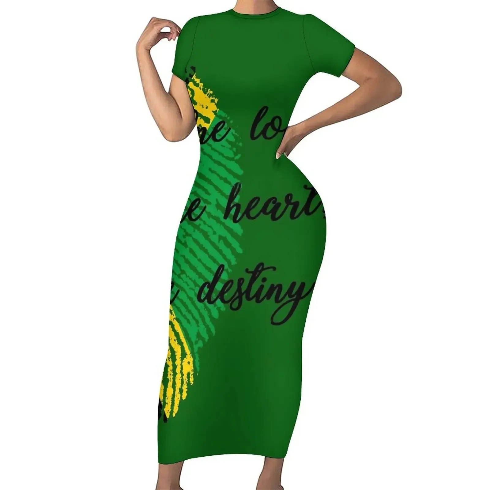 Cute Jamaican Flag Dress