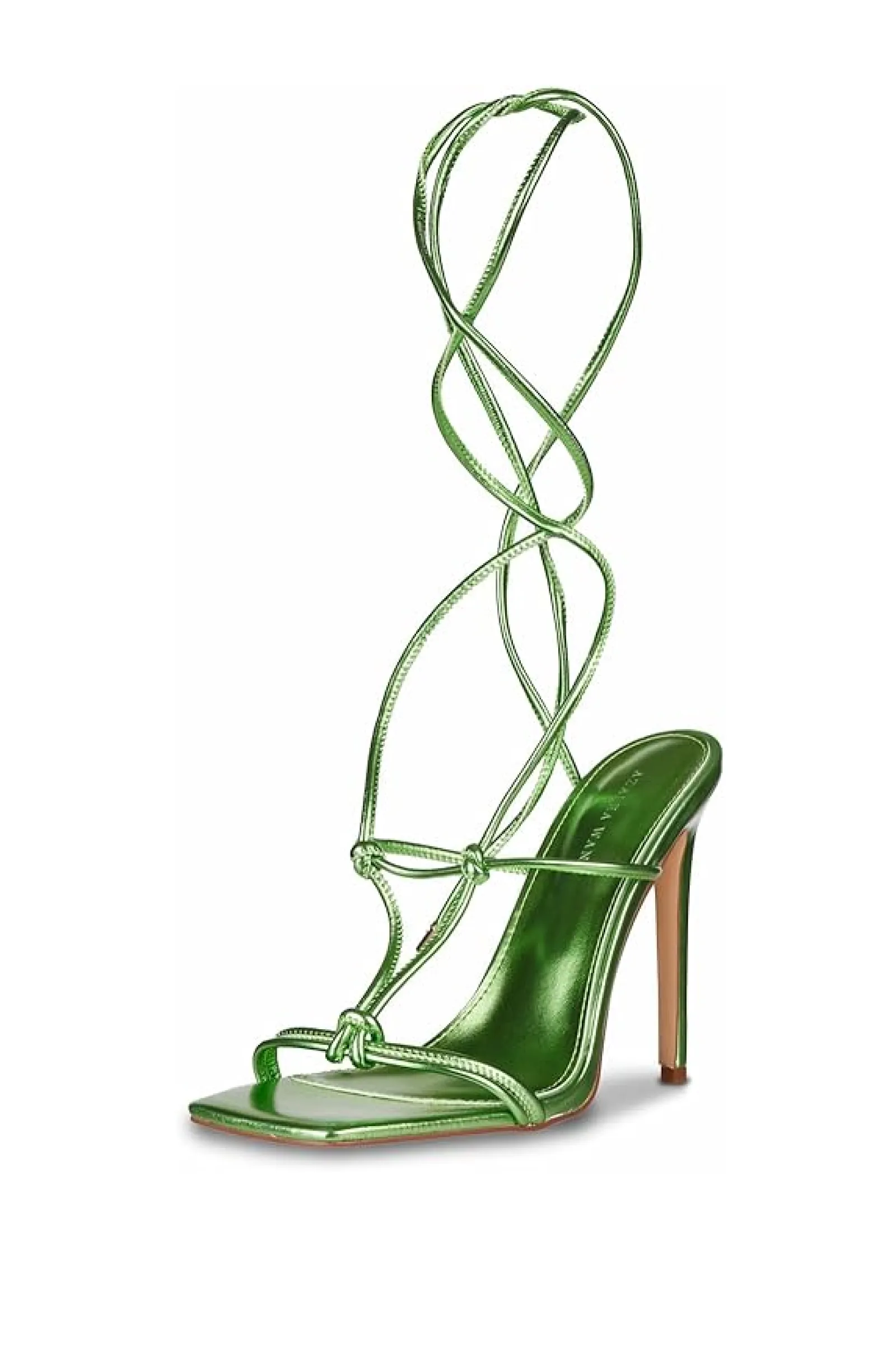 DREW-GREEN STRAPPY SANDAL