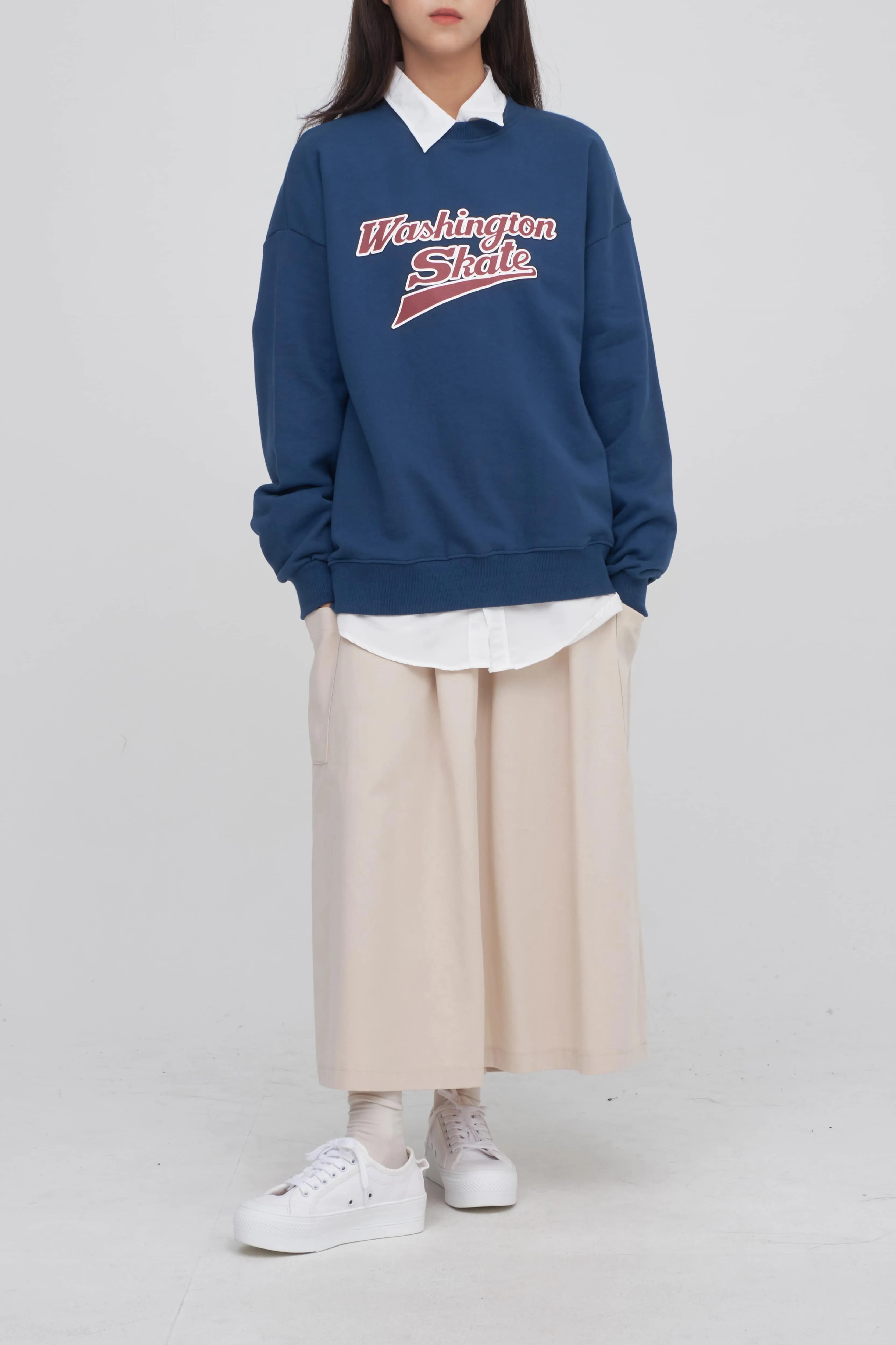 Elastic Waist Cargo Skirt