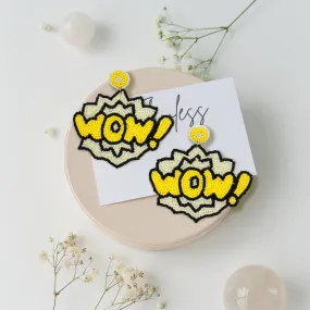 Flawless Wow shaped Handmade Beaded Earrings For Women & Girls