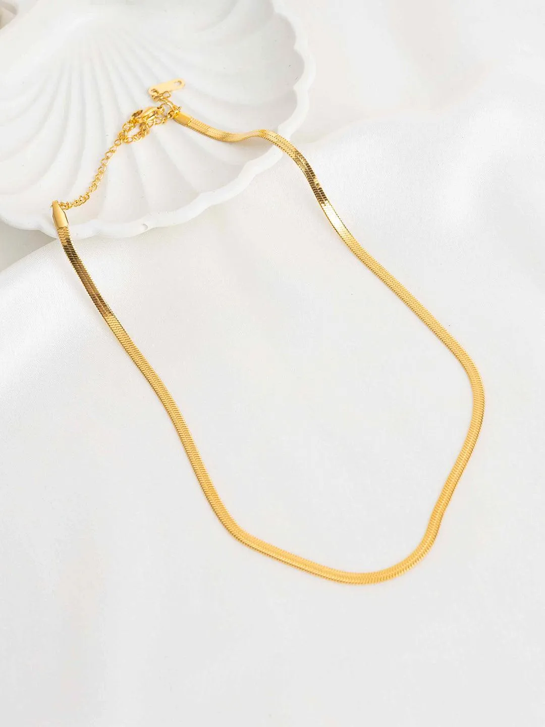 Herringbone Chain Necklace