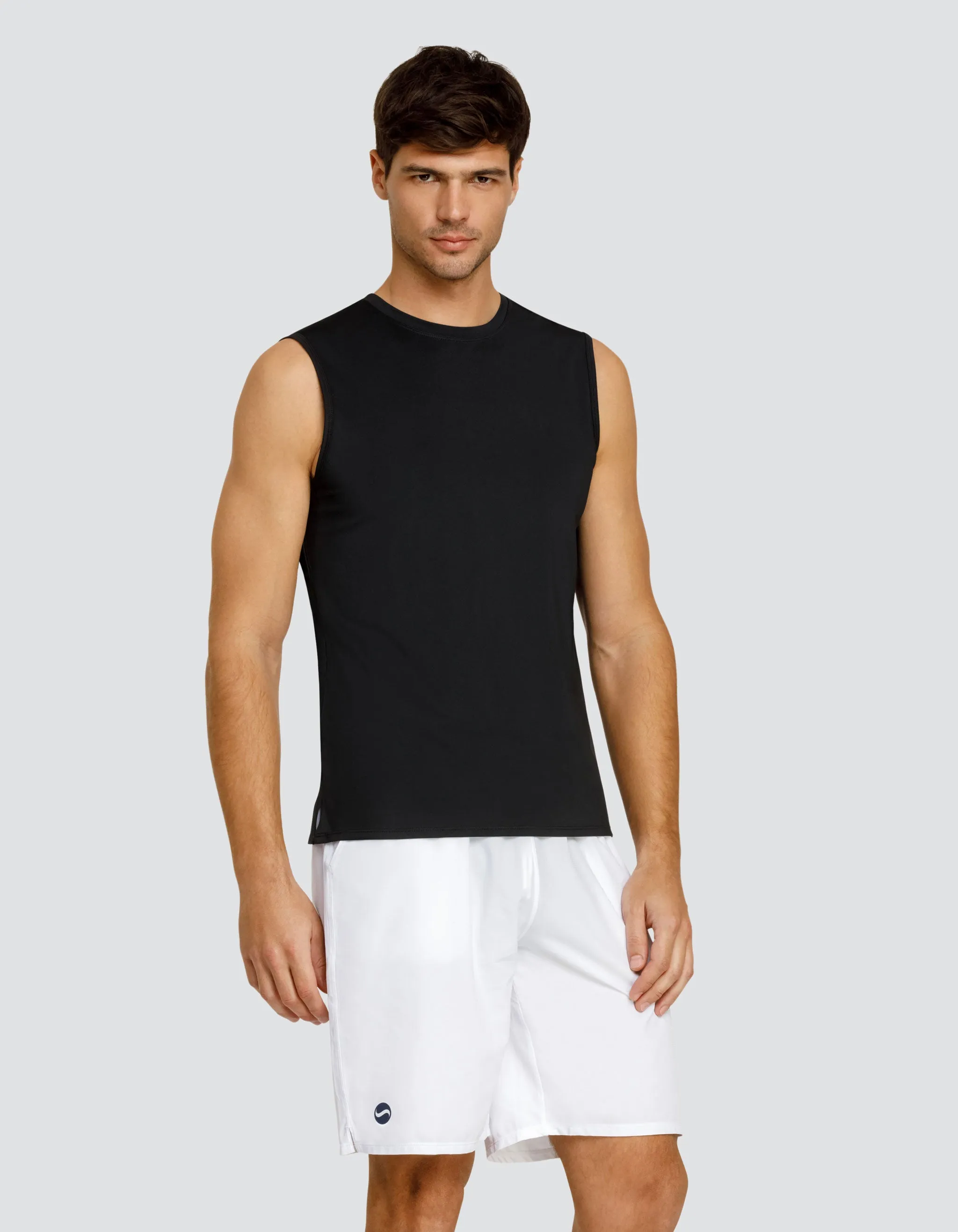 JOSH MUSCLE TANK - ONYX BLACK