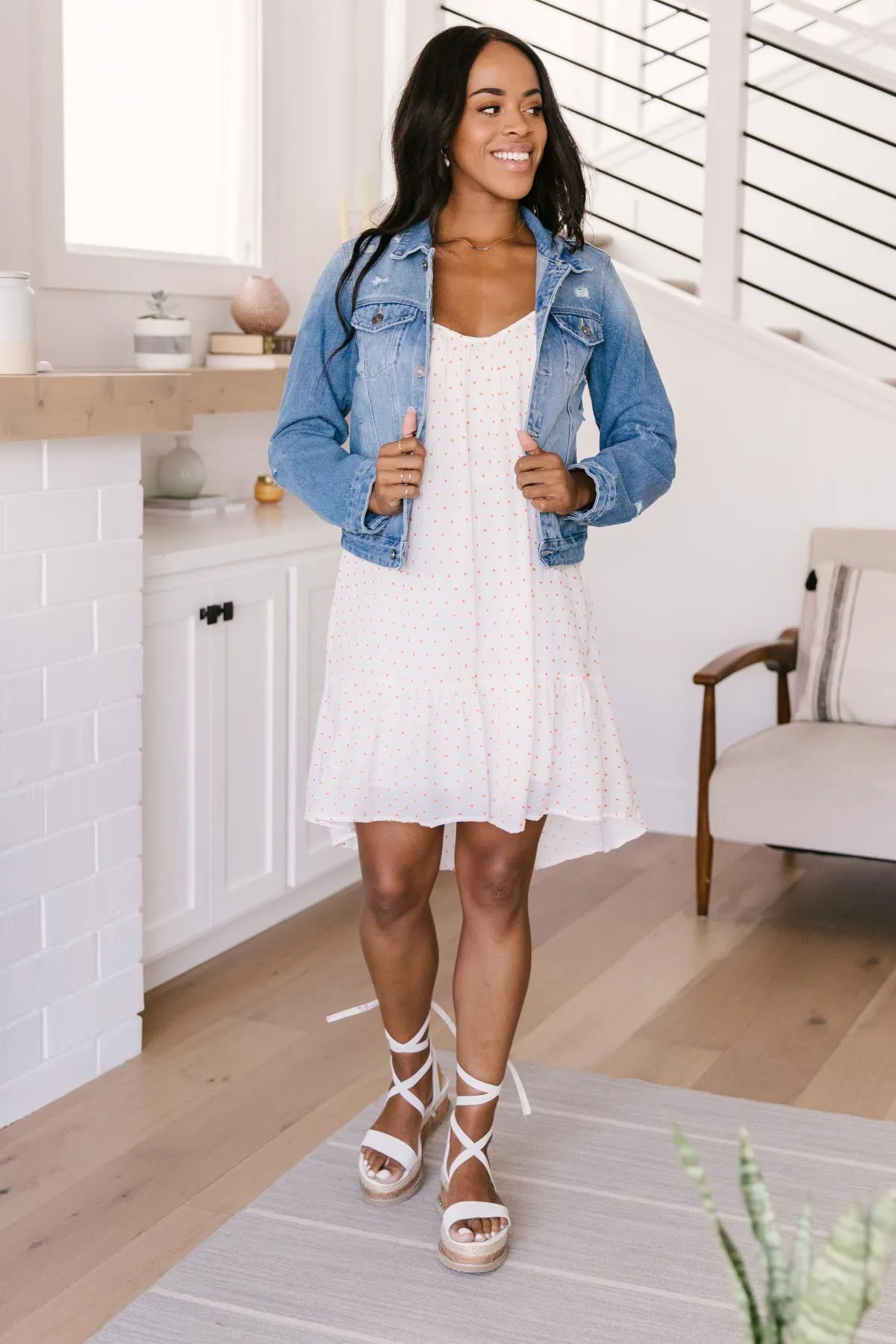 Little Sweetheart Polka Dot Sundress