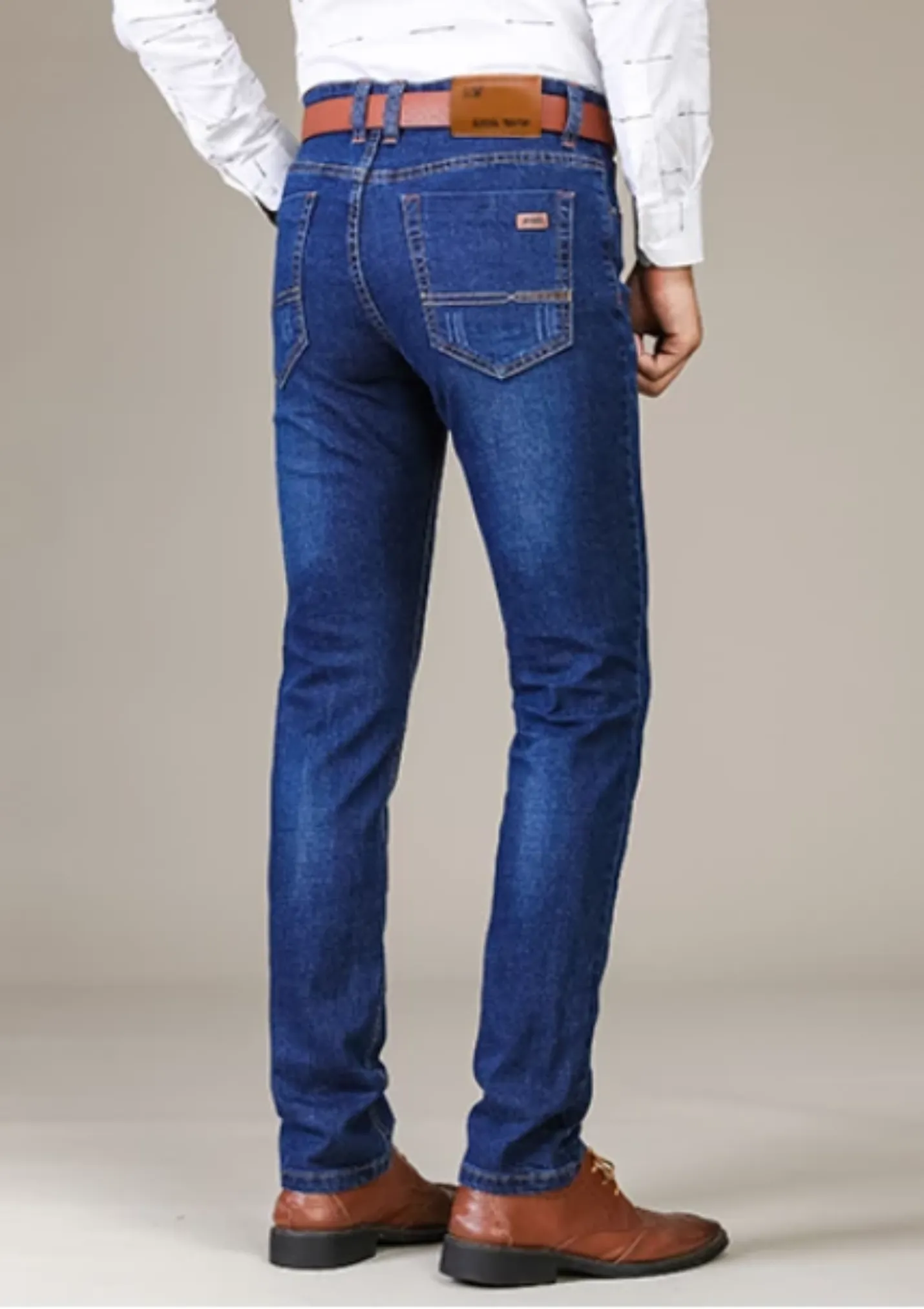 Men's Casual Stretchy Slim Jeans