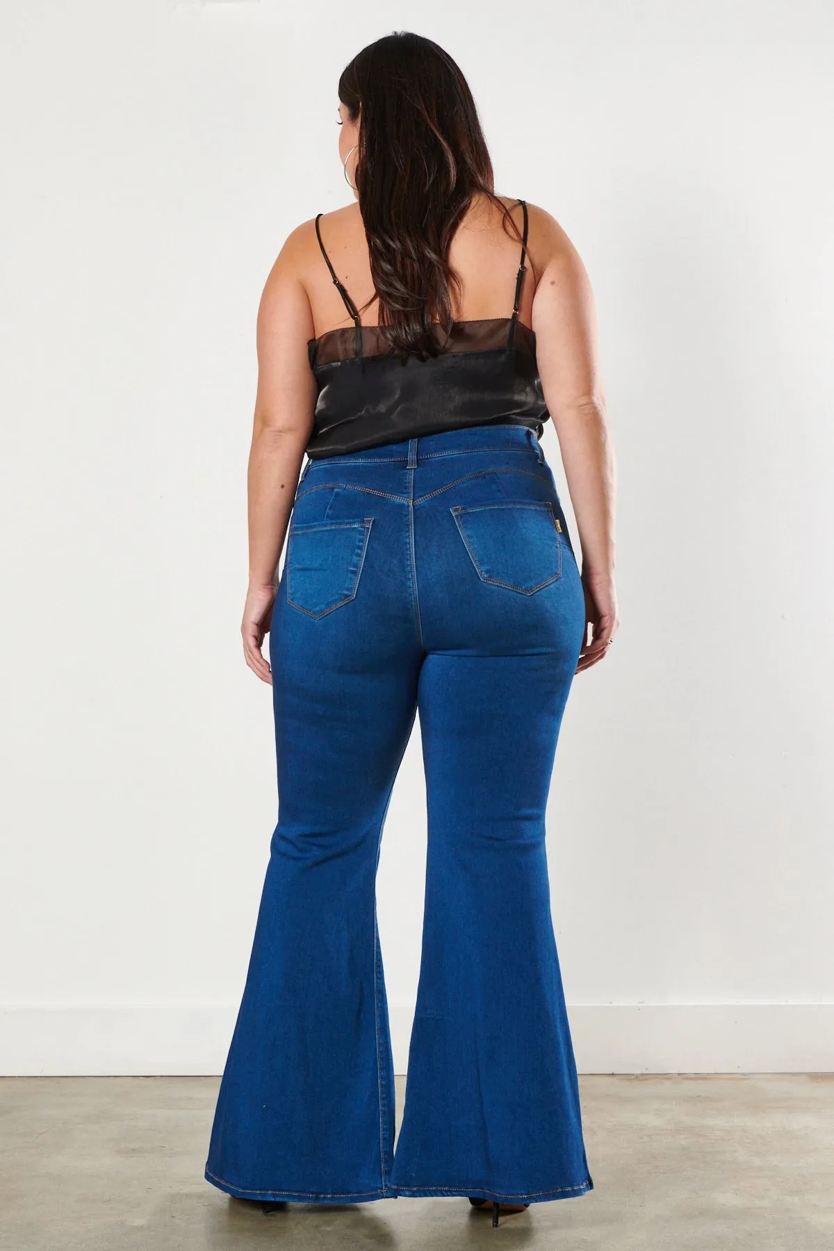 PLUS Popstar Flare Jeans
