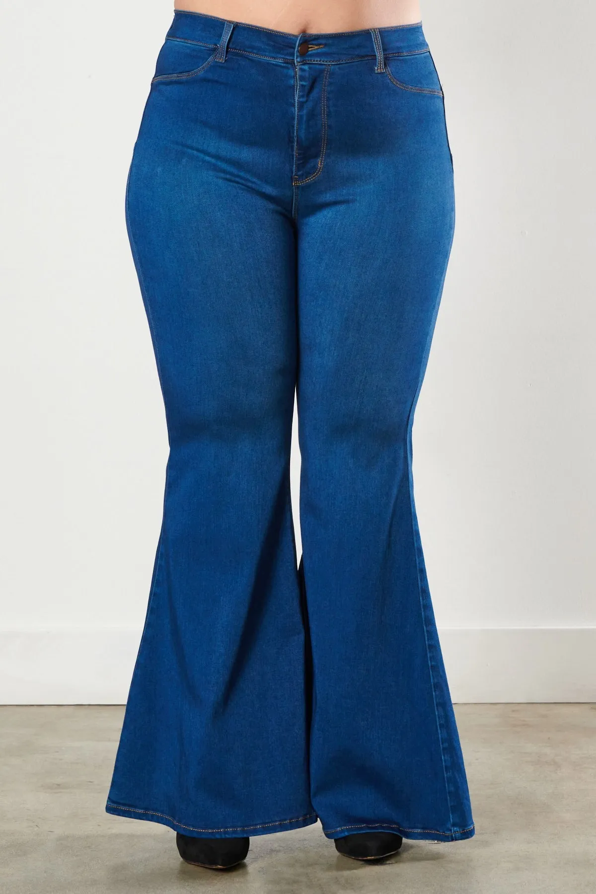PLUS Popstar Flare Jeans