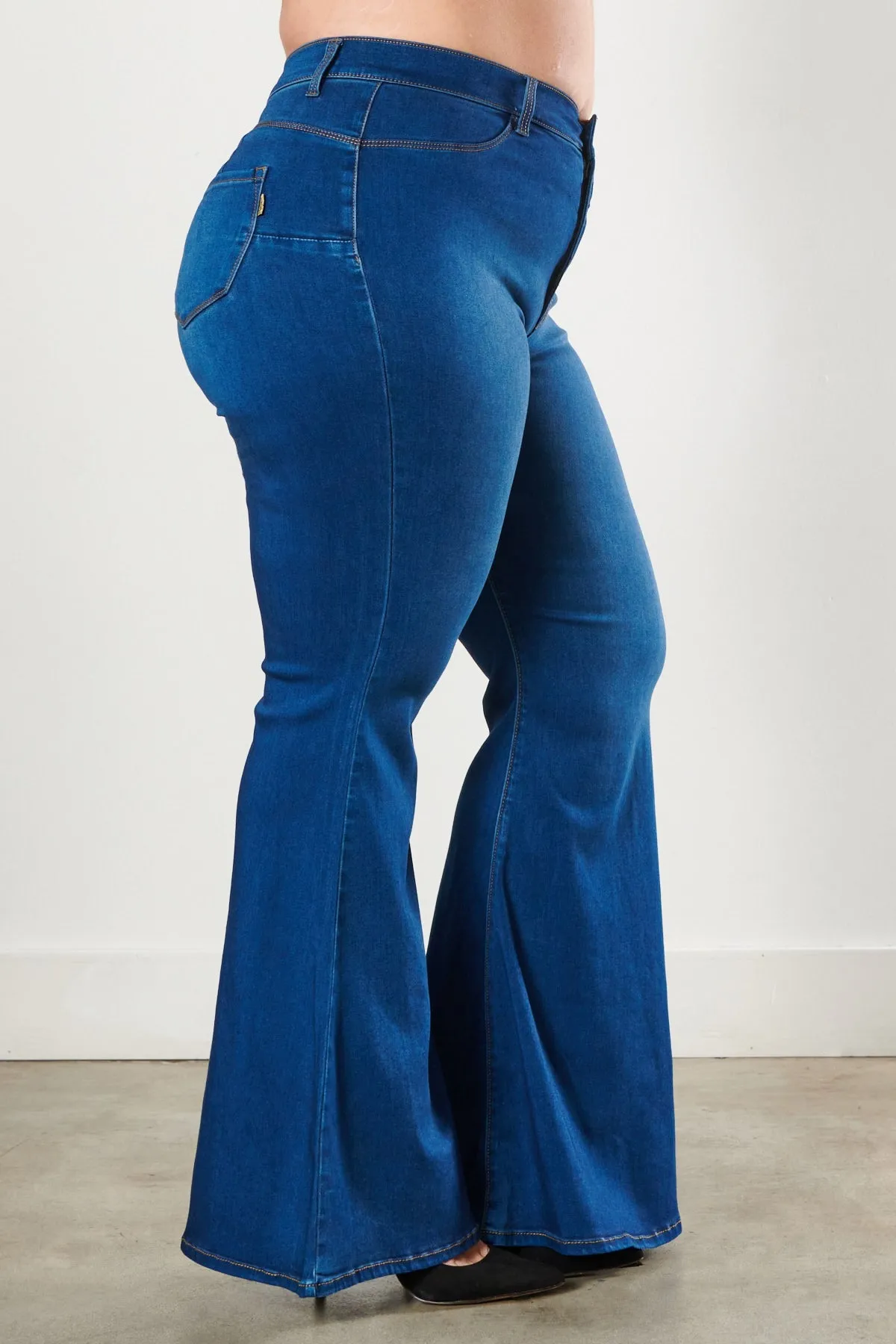 PLUS Popstar Flare Jeans