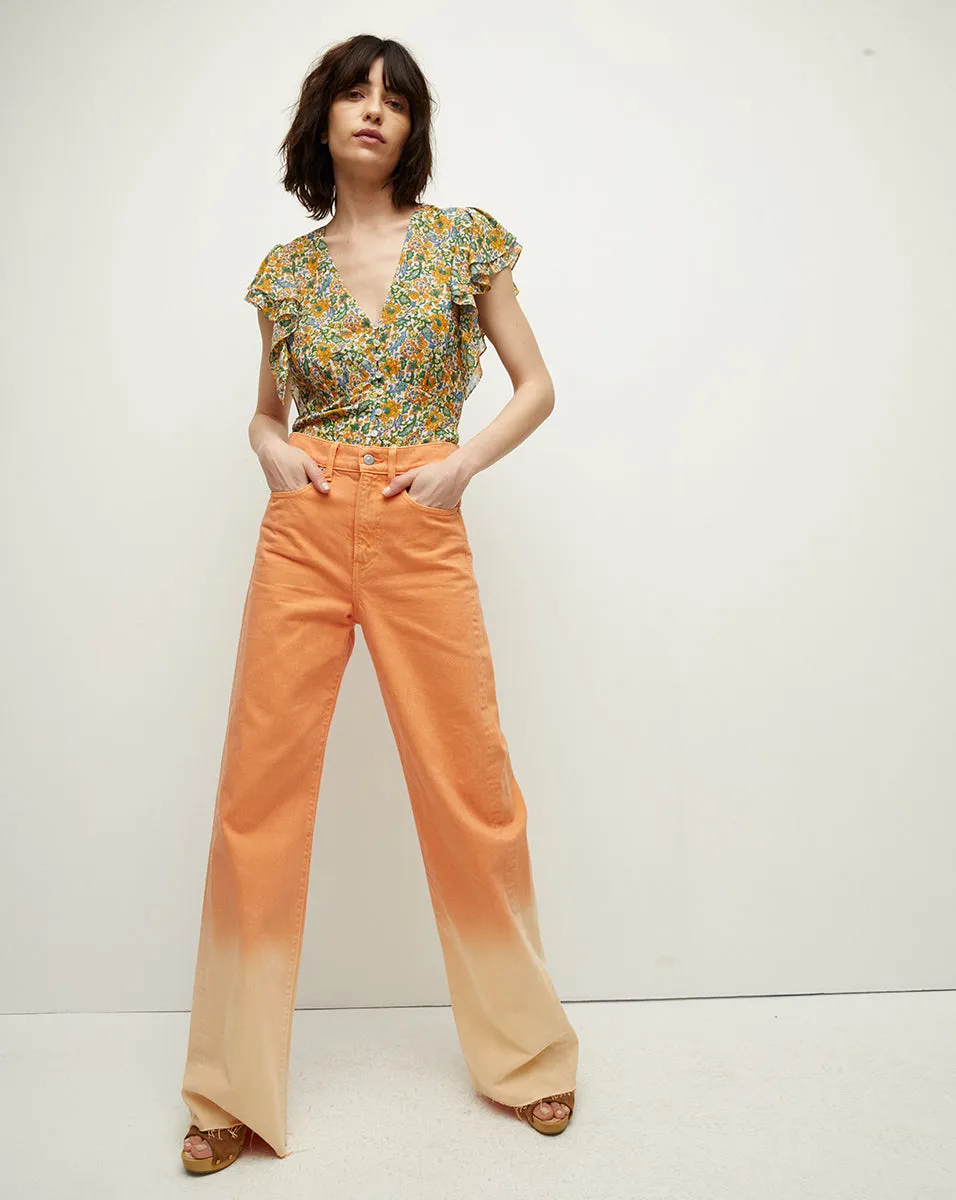Polly Floral Top