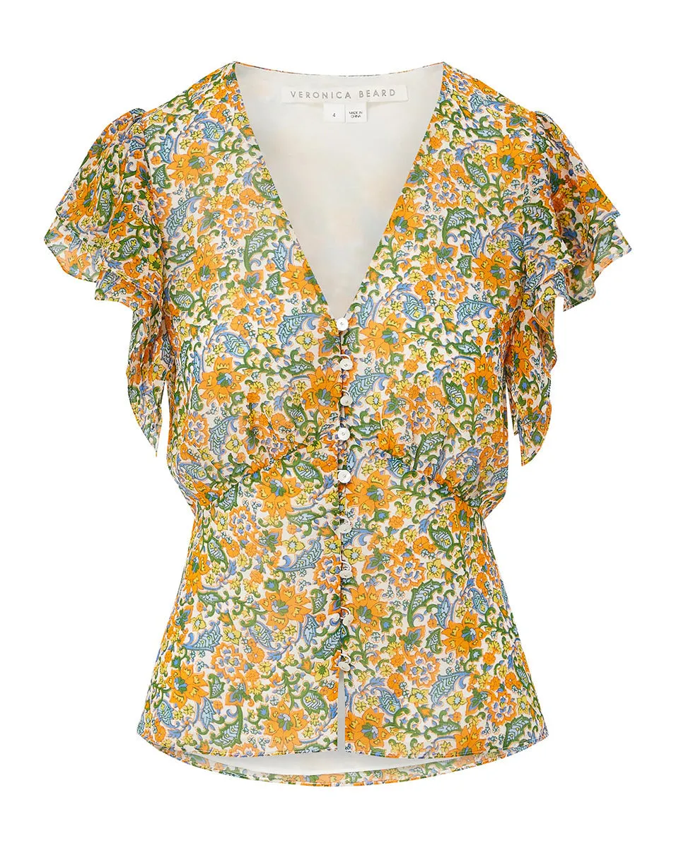 Polly Floral Top