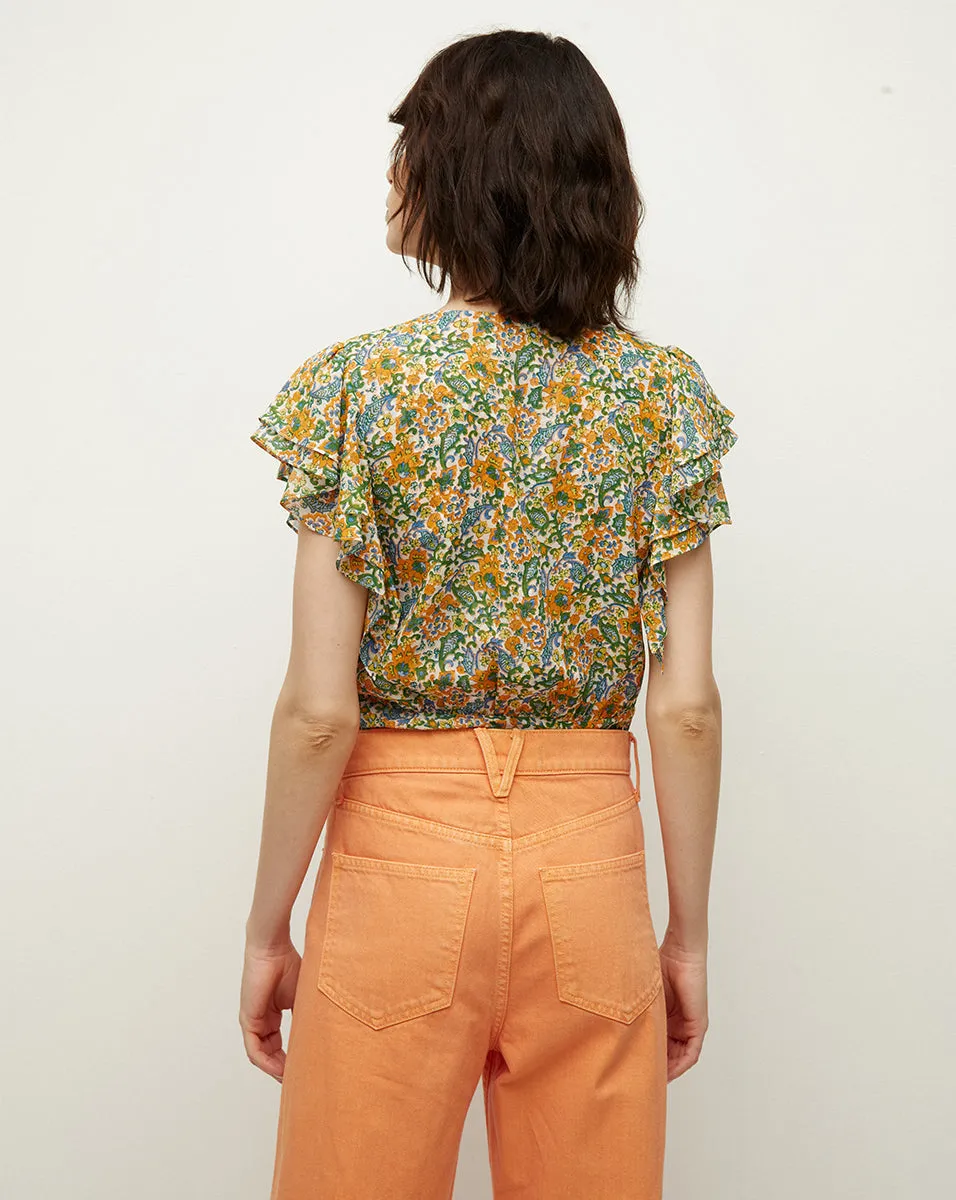 Polly Floral Top