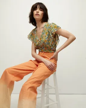Polly Floral Top