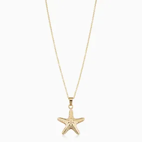 Queen Starfish Pendant Necklace