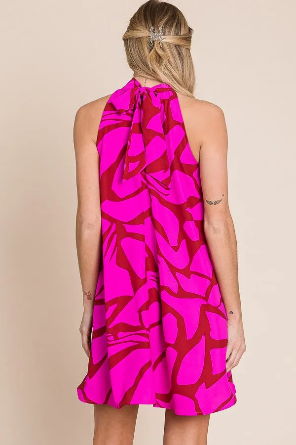 Resort Life Sundress - Fuschia