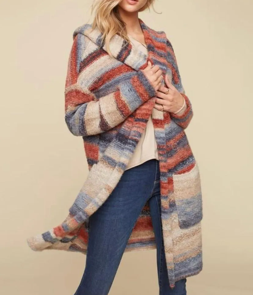 Space Dyed Cardigan