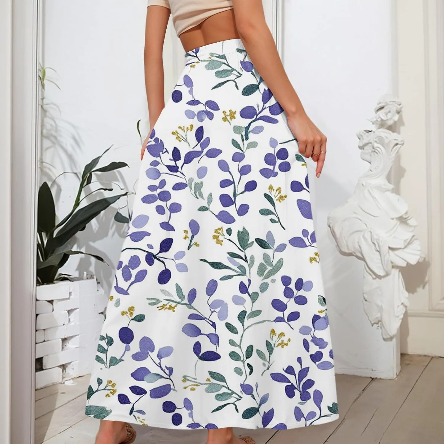 Summer Skirts for Women, Maxi Vacation Elegantes Beach Boho Womens Skirts