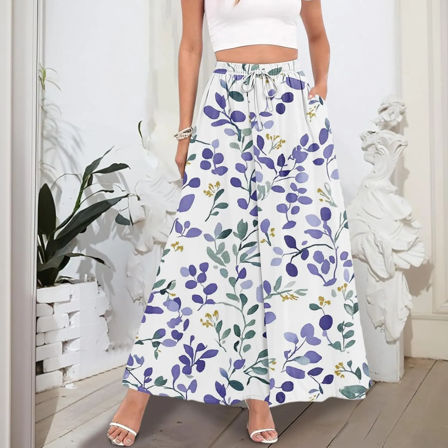 Summer Skirts for Women, Maxi Vacation Elegantes Beach Boho Womens Skirts