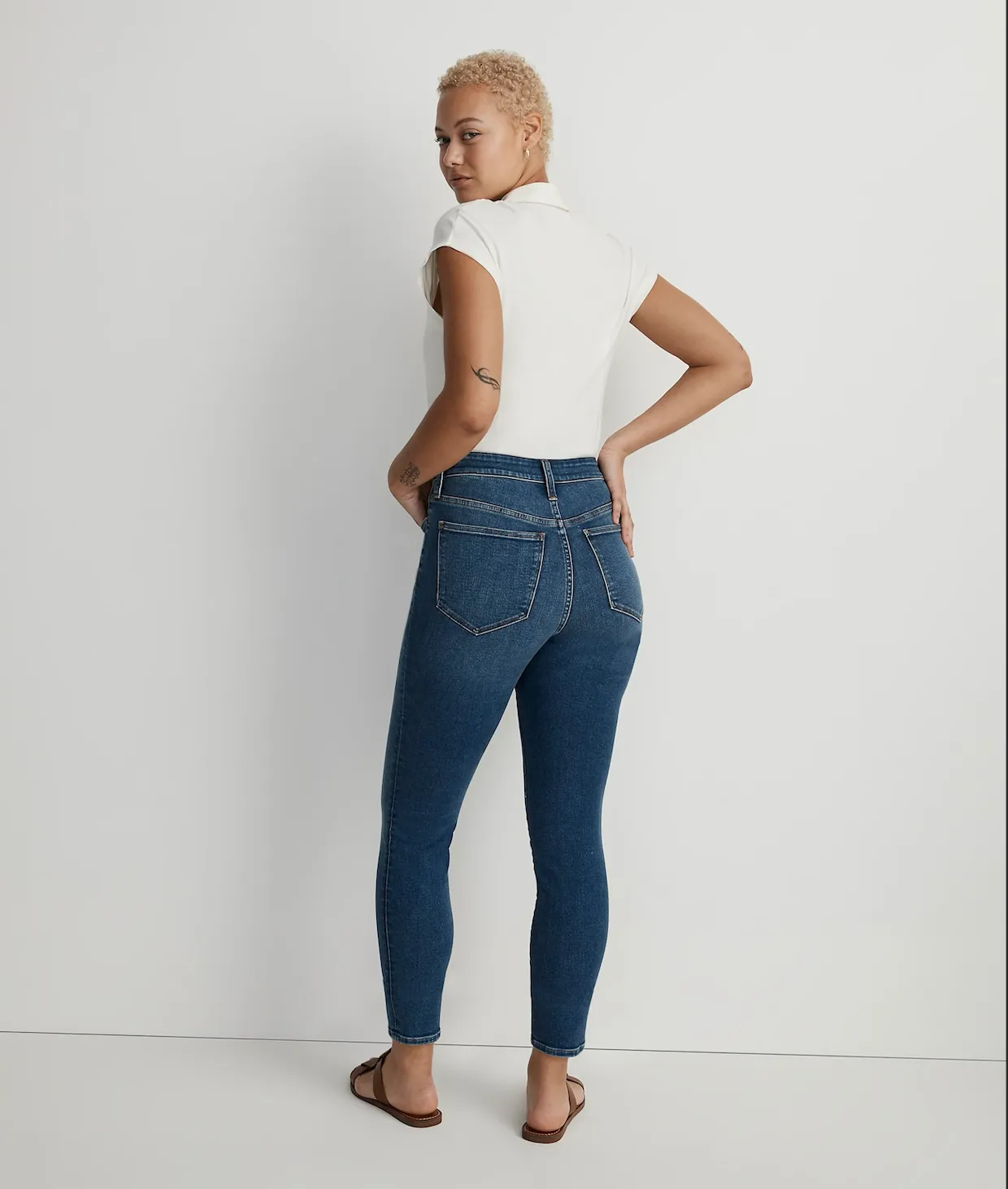 super stretchy black skinny jeans - 36 (US 22)