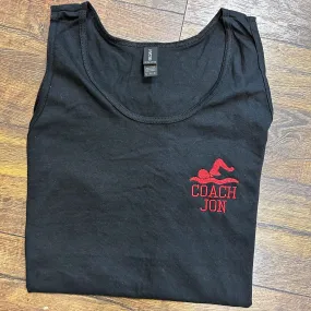 Swim Coach Personalized Tank Top