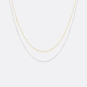 The Classic Dainty Chain - Sterling Silver & Gold Filled