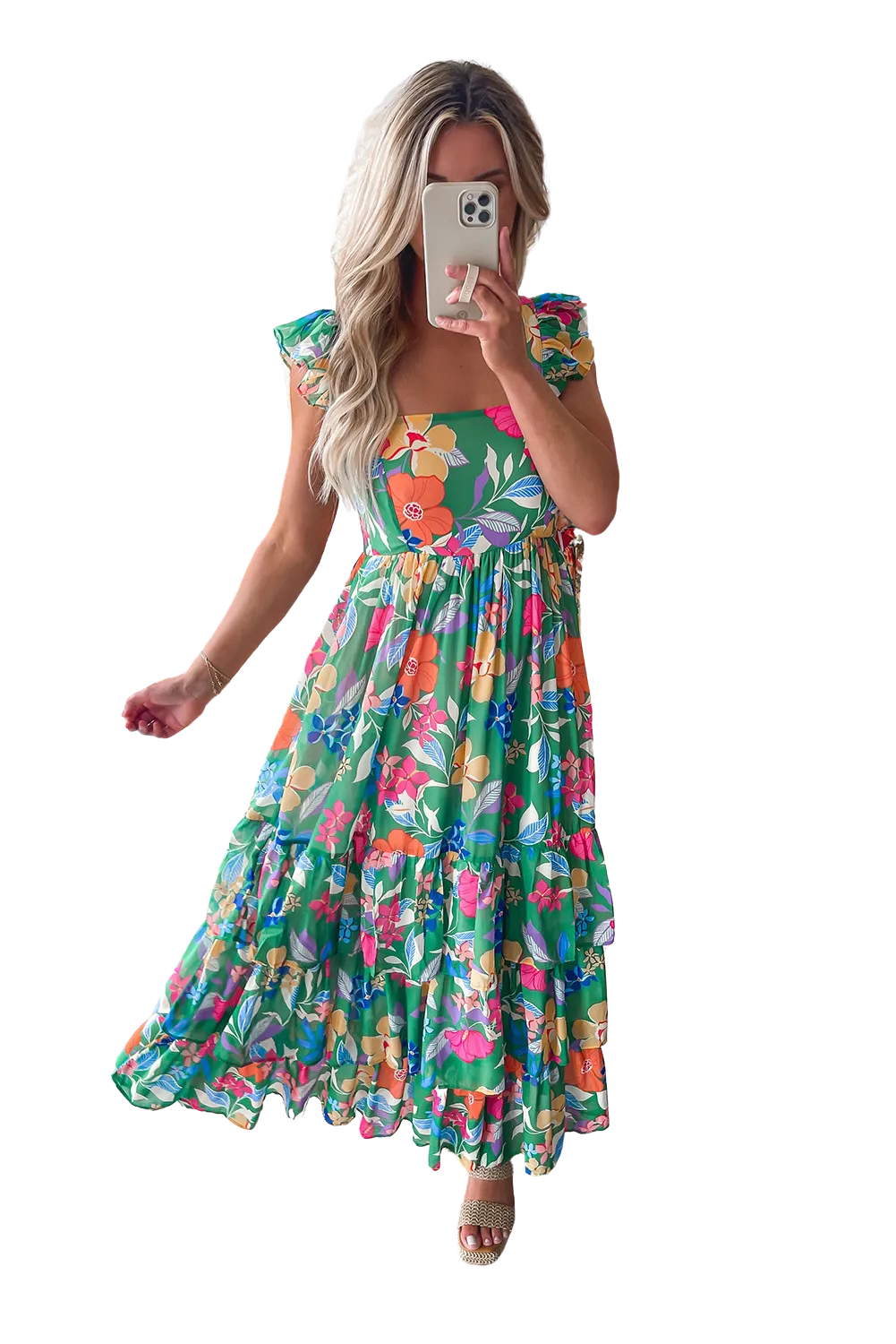 Vibrant Verde Sundress