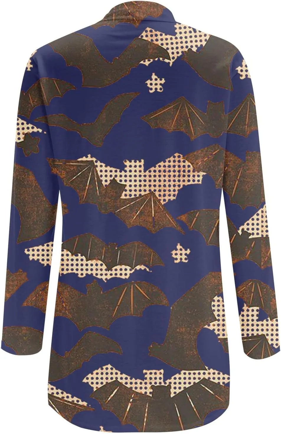 Womens Skull Print Sweater Cardigan Lightweight Soft Knit Cardigan Sweater Chunky Cardigan Batwing Long Sleeve Coat