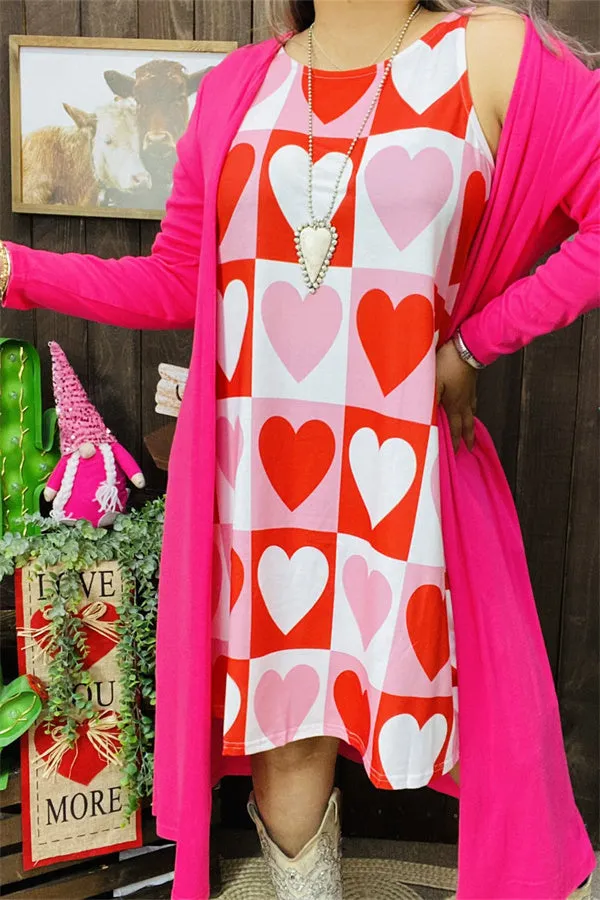XCH15660 Pink soft material women cardigan w/long sleeve