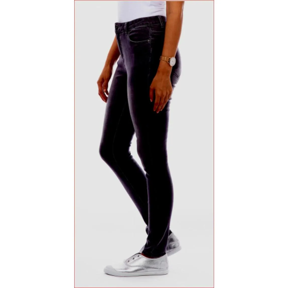 Zip Front Jeans